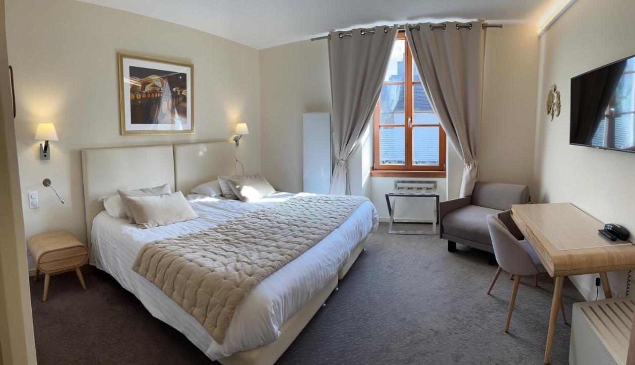 Logis Hotel Des Messageries Арбуа Екстер'єр фото