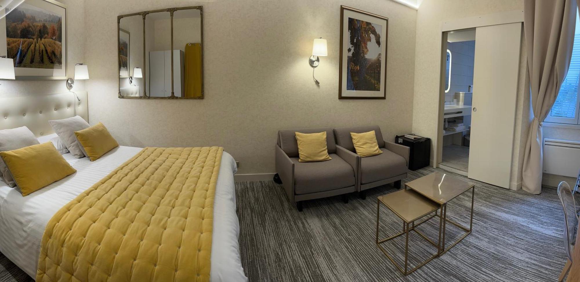 Logis Hotel Des Messageries Арбуа Екстер'єр фото